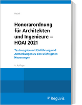 Honorarordnung für Architekten und Ingenieure - HOAI 2021 - Johann Peter Hebel