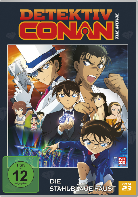Detektiv Conan - 23. Film: Die stahlblaue Faust - DVD - Chika Nagaoka