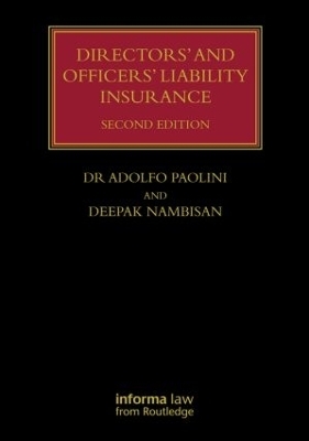 Directors' and Officers' Liability Insurance - Adolfo Paolini, Deepak Nambisan