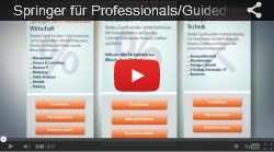 Springer für Professionals - Guided Tour