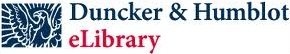 Duncker & Humblot eLibrary bei Lehmanns Media