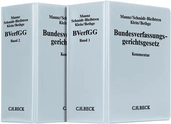 Maunz/Schmidt-Bleibtreu/Klein/Bethge: Bundesverfassungsgerichtsgesetz 