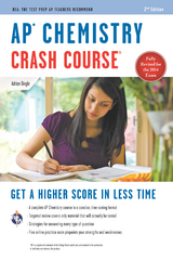 AP Chemistry Crash Course Book + Online -  Adrian DINGLE