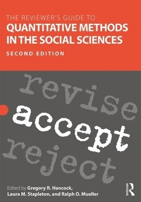The Reviewer’s Guide to Quantitative Methods in the Social Sciences