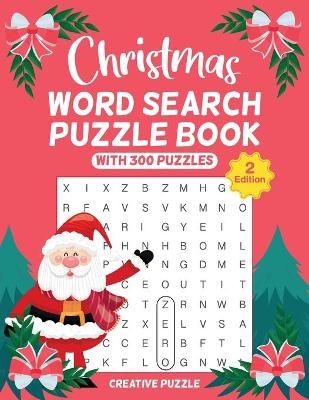CHRISTMAS WORD SEARCH PUZZLE BOOK 2 Edition - Creative Puzzle