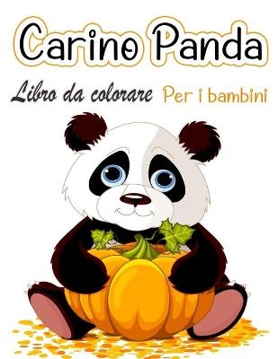 Panda carino Libro da colorare per bambini - Niels Paulsen