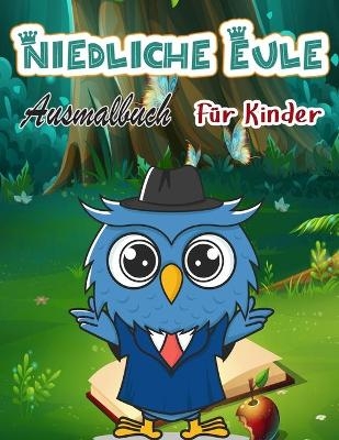 Eule-Malbuch f&uuml;r Kinder - Niels Paulsen