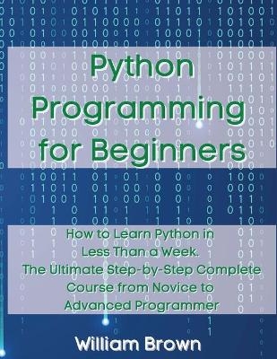 Python Programming for Beginners