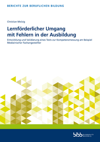 Lernförderlicher Umgang mit Fehlern in der Ausbildung