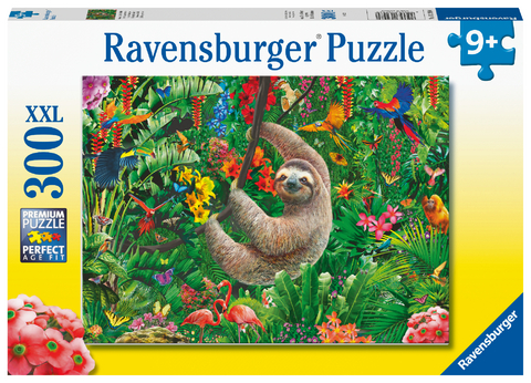 Ravensburger Kinderpuzzle - Gem&uuml;tliches Faultier - 300 Teile Puzzle f&uuml;r Kinder ab 9 Jahren