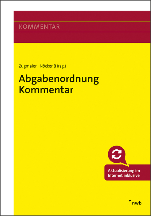 Abgabenordnung Kommentar - Christian Anem&uuml;ller, Johannes Becker, Florian Boo&szlig;, Melanie B&uuml;ker, Jan-Willem Bruns, Sophia Charalambakis, Alexander Busch, Daniel Dinkgraeve, Ulf-Christian Di&szlig;ars, Eva D&ouml;rr, Bernadette Duda, Stephan Gerg, Andrea Gold, Lars Gr&ouml;zinger, Stefan Grunow, Tim Habereder, Stefan Henk, Daniel Hermes, Marcel Hermes, Stefan Holzner, Jan-Gerd Hornhues, Volker Jansen, Iris Kahl-Hinsch, Christian Kappelmann, Eva Kohler, Elmar Kr&uuml;ger, Volker K&uuml;pper, Christian Lehnert, Daniela Leyva, Peter Mann, Birgit Massinger, Christian Mirbach, Elke Mittelhammer, Markus Mitterer, Bettina Mrosek, Gregor N&ouml;cker, Georg Murrer junior, Carsten Maximilian Odinius, Dominik Ortwald, Andreas Pinter, Harald Rie&szlig;, Gary R&uuml;sch, Marc Schubert, Ralph Schwaiger, Claudia Steinbeck, Peter Steinberg, Matthias Steinhauff, Enno Th&ouml;nnes, Michael Tr&auml;ger, Kolja van L&uuml;ck, Simon Veser, Rita Vogt, Marco Waldherr, Karsten Webel LL.M., Martin Weiss, Daniel Welker, Alexander Zapf