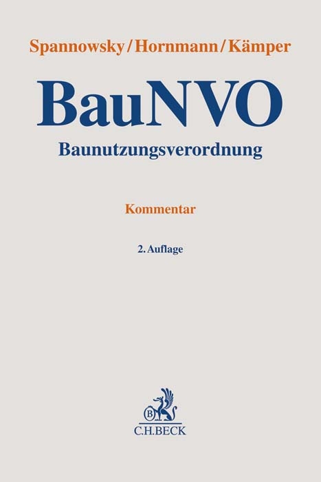 Baunutzungsverordnung. BauNVO - 