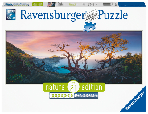 Ravensburger Puzzle - Schwefels&auml;ure See am Mount Ijen, Java - Nature Edition 1000 Teile