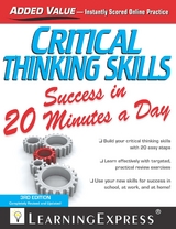 Critical Thinking Skills Success in 20 Minutes a Day, 3rd Edition -  LearningExpress