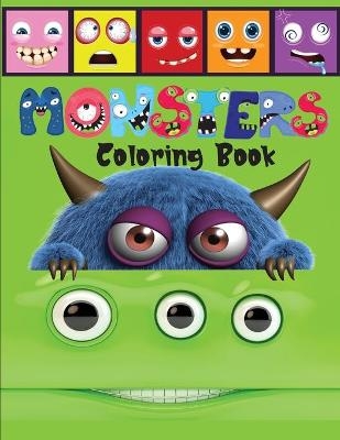 Monsters Coloring Book - Lora Dorny