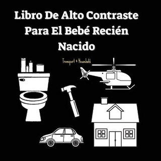 Libro De Alto Contraste Para El Bebé Recién Nacido