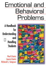 Emotional and Behavioral Problems -  Richard L. Simpson,  Laura Zionts,  Paul Zionts