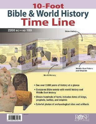 10-Foot Bible & World History Time Line - Rose Publishing