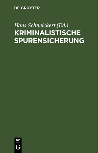 Kriminalistische Spurensicherung
