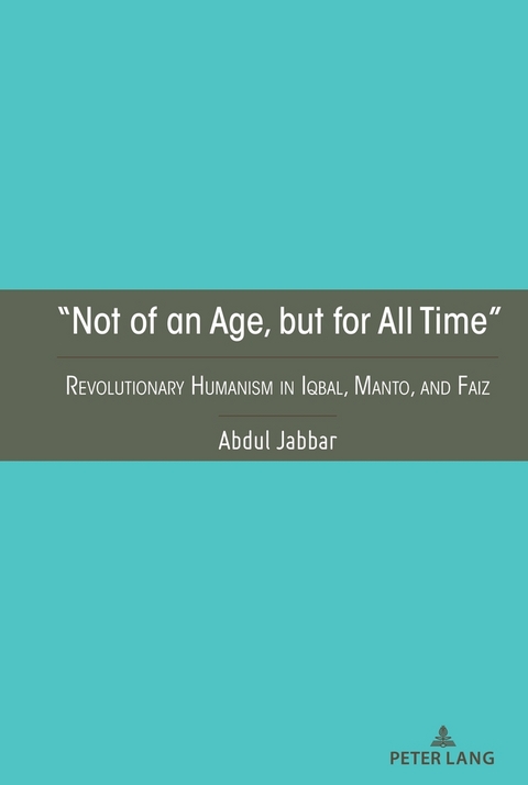 &ldquo;Not of an Age, but for All Time&rdquo; - Abdul Jabbar