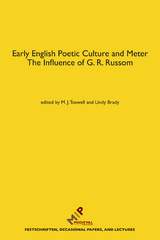 Early English Poetic Culture and Meter - 