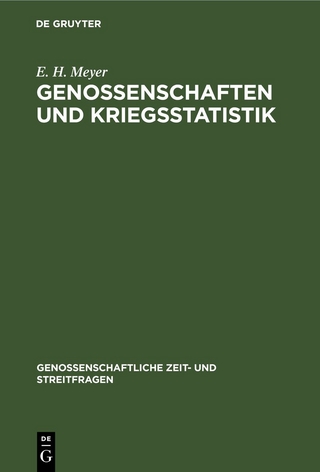 Genossenschaften und Kriegsstatistik
