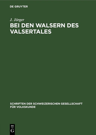Bei den Walsern des Valsertales