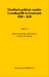Opinion publique, R&eacute;volution, Contre-r&eacute;volution - J&ouml;rn Leonhard, Hans-J&uuml;rgen L&uuml;sebrink