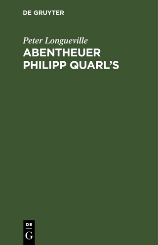 Abentheuer Philipp Quarl’s