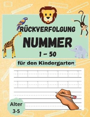Zahlen-Suchbuch 1-50 f&uuml;r Vorschulkinder - Amber Sofie
