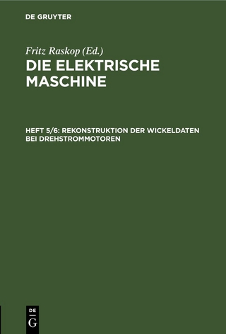 Die elektrische Maschine / Rekonstruktion der Wickeldaten bei Drehstrommotoren