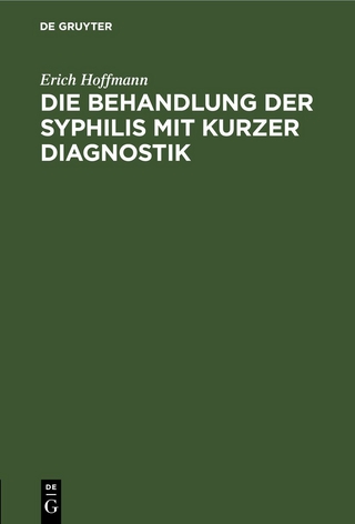 Die Behandlung der Syphilis mit kurzer Diagnostik