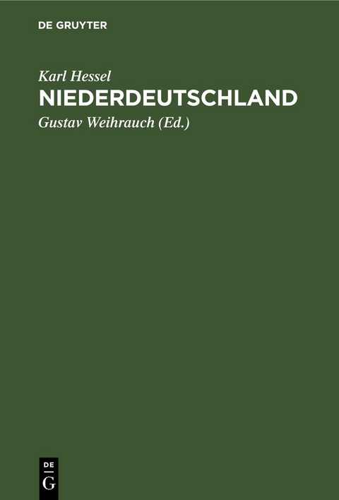 Niederdeutschland - Karl Hessel