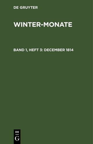 Winter-Monate / December 1814