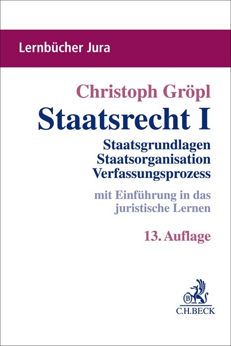Staatsrecht I - Christoph Gr&ouml;pl