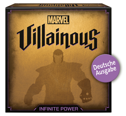 Ravensburger Gesellschaftsspiel - Marvel Villainous Infinite Power 26959 - deutsche Ausgabe des Strategiespiels mit verdrehter Spielmoral ab 12 Jahren -  Prospero Hall