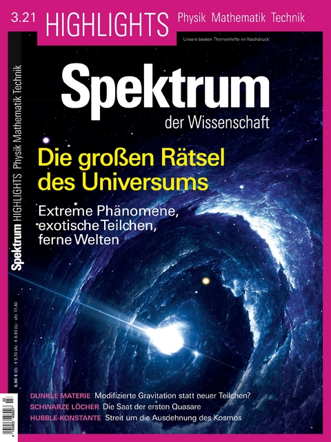 Die gro&szlig;en R&auml;tsel des Universums