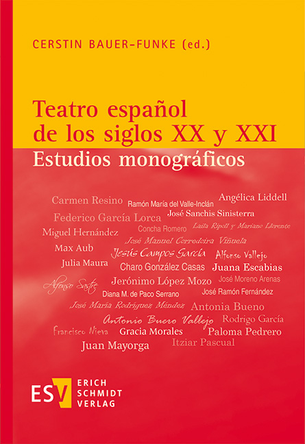 Teatro espa&ntilde;ol de los siglos XX y XXI - 
