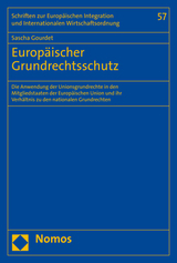 Europ&auml;ischer Grundrechtsschutz - Sascha Gourdet