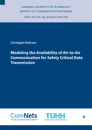 Modeling the Availability of Air-to-Air Communication for Safety Critical Data Transmission
