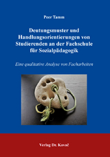 Deutungsmuster und Handlungsorientierungen von Studierenden an der Fachschule für Sozialpädagogik - Peer Tamm