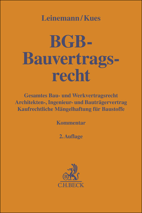 BGB-Bauvertragsrecht - 
