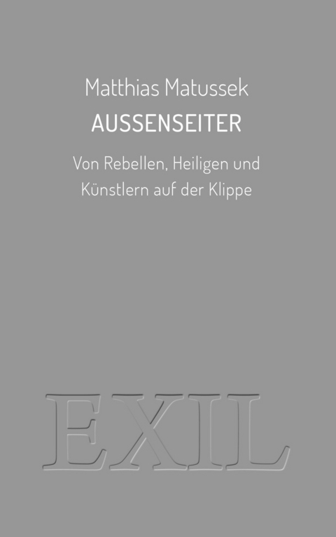 Au&szlig;enseiter - Matthias Matussek