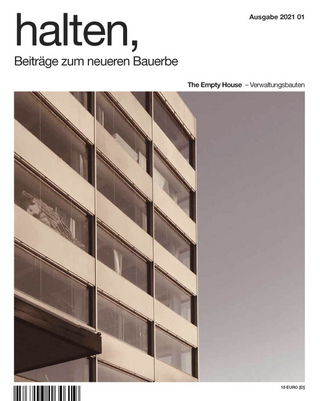 halten, Beiträge zum neueren Bauerbe 2021 01