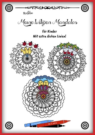 Meine lustigen Mandalas für Kinder - Mit extra dicken Linien!