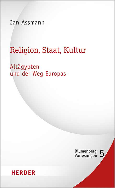 Religion, Staat, Kultur - Alt&auml;gypten und der Weg Europas - Jan Assmann