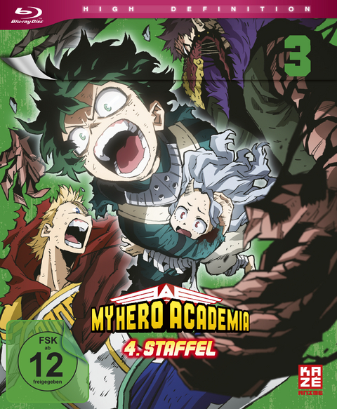 My Hero Academia - 4. Staffel - Blu-ray 3 - Kenji Nagasaki