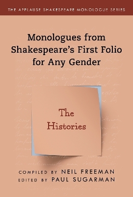 Monologues from Shakespeare&rsquo;s First Folio for Any Gender - 