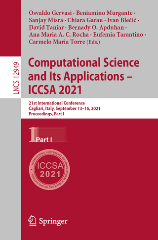 Computational Science and Its Applications – ICCSA 2021