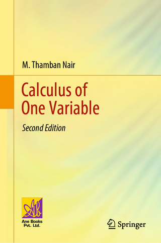 Calculus of One Variable